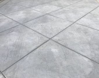 this image shows stamped concrete corona