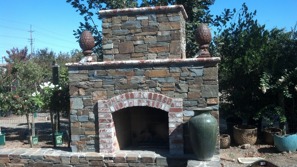 this image shows fireplace contractor in corona california