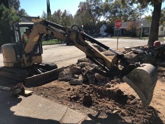 Corona-concrete-driveway-excavation
