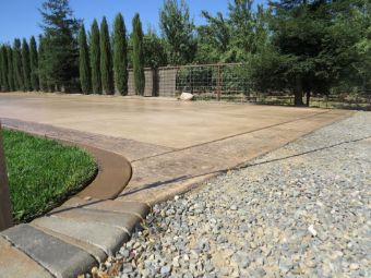 Corona-stained-concrete-driveway